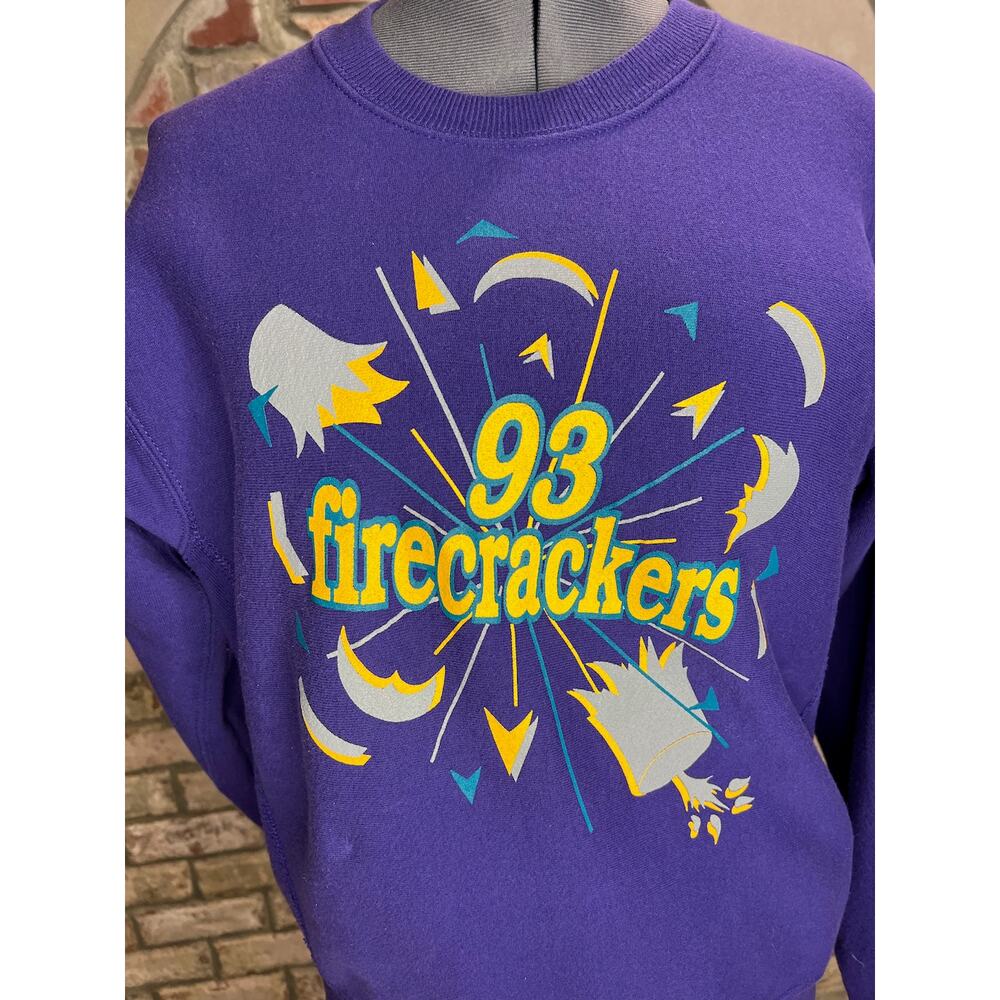Lee sweatshirt 93 Firecracker purple yellow - Picture 2 of 10